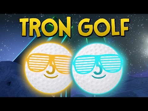 TRON GOLF!! - Tower Unite Mini Golf Funny Moments