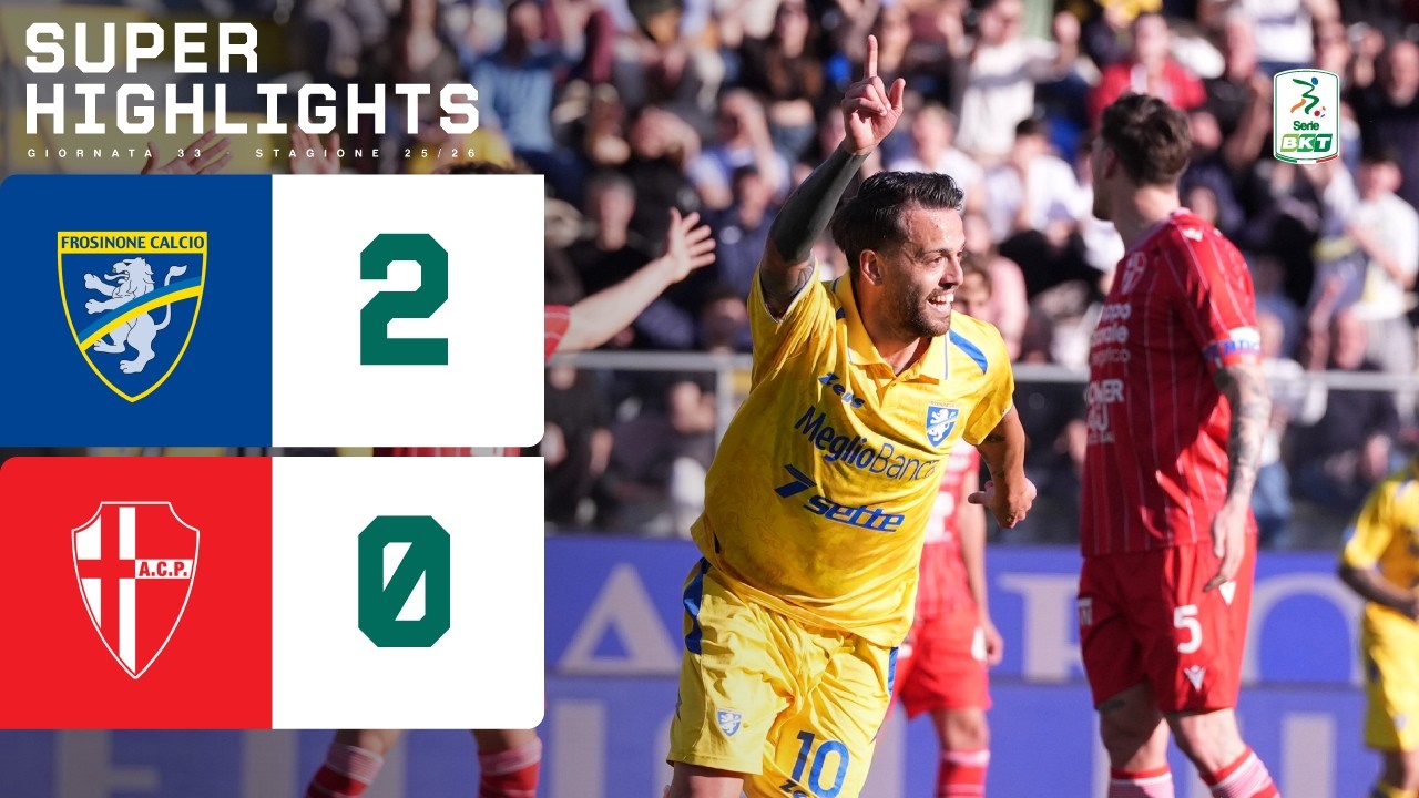 Frosinone vs Padova Highlights