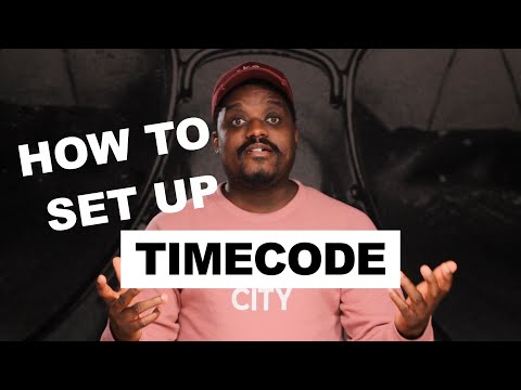 How to set up for Timecode