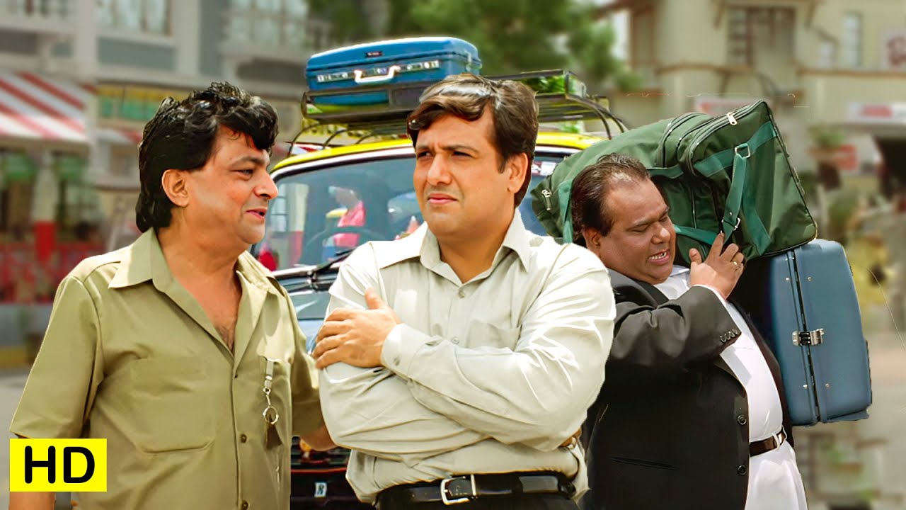 राज आये बम्बई अपनी किस्मत आजमाने 😂 | Govinda & Satish Kaushik | Comedy Scene | #comedy