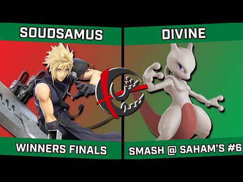 Soudsamus (Cloud) vs Divine (Mewtwo) - Smash @ Saham's #6 - Winners Finals