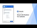 AI Chatbot for Your Website powered by ChatGPT | Robofy Chatbot Builder