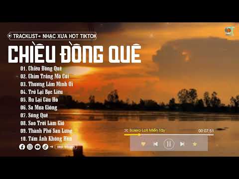 Chiều Đồng Quê - Phạm Thiêng Ngân | LK Nhạc Bolero Lofi Miền Tây...Chiều là chiều ơi nắng chiều dần