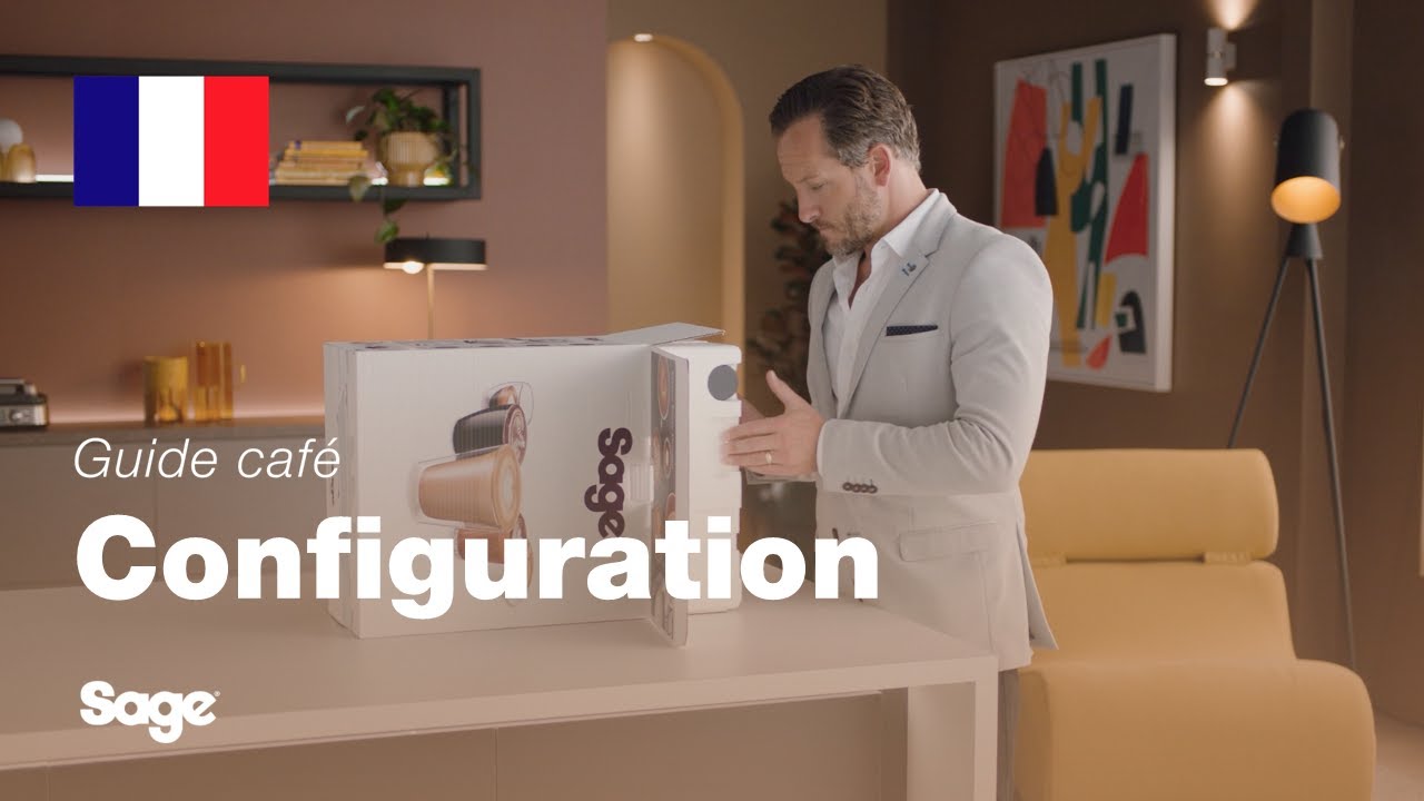 Guide didactique du café Breville - Déballage et pièces