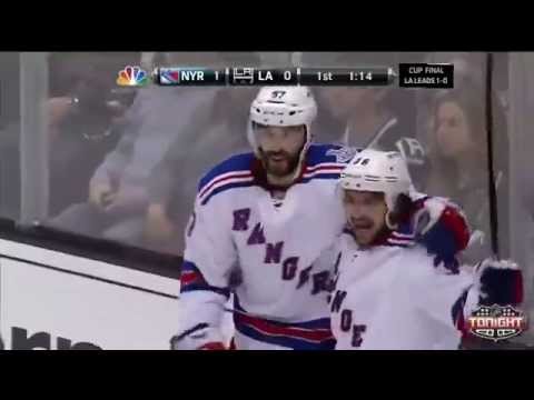 Mats Zuccarello Goal - Norway Hockey -   NY Rangers v LA Kings