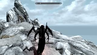 Skyrim обзор мода ретекстур и полёт вампира-лорда