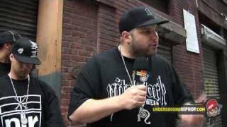 Necro - Interview Pt. 5 (Live On The Streets - New York, NY - 6/4/08)