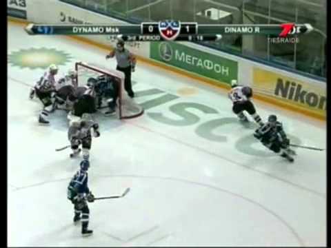 Dynamo Moscow vs Dinamo riga 1:2 OT; 23.02.11. KHL PLAY-OFF