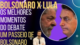 Os melhores momentos do debate: um verdadeiro passeio de Bolsonaro!