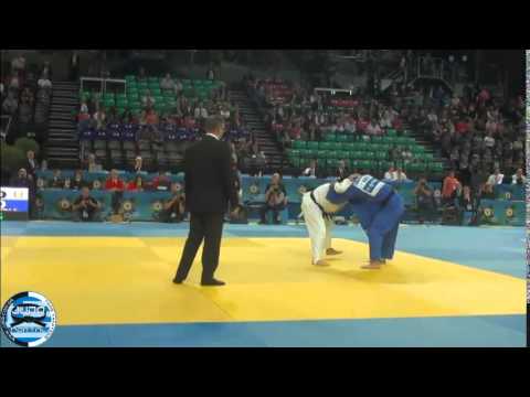 European Judo Championships Montpellier 2014 -73kg DRAKSIC (SLO) - REKHVIASHVILI (GEO)