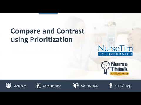 Compare and Contrast Prioritization