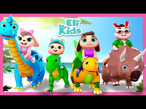 Dinosaur World MEGA Fun | Eli Kids Songs & Nursery Rhymes