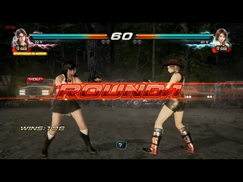 190_1  Julia vs Asuka Kazama - Tekken 7 ( Anakin x24 )  sin Grafica