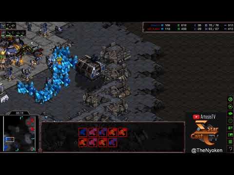 Ultra + Defiler = WIN??? Sharp vs Action - Cast by Artosis + Nyoken