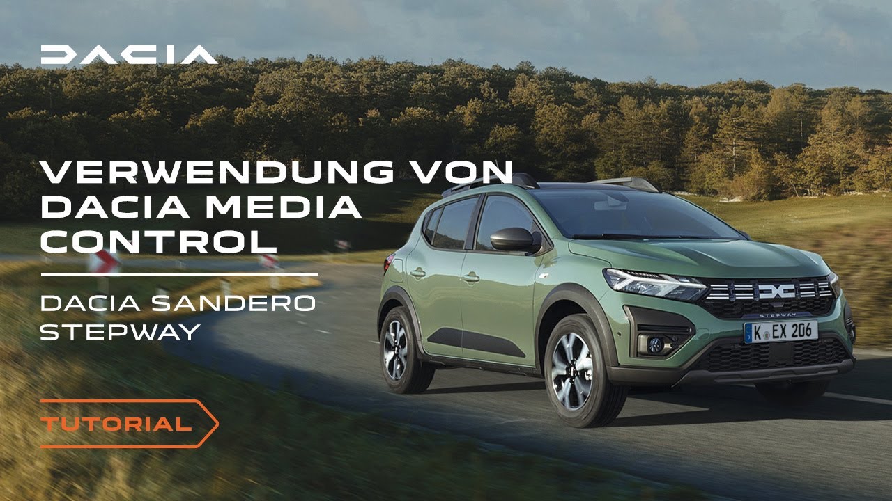 Sandero und Sandero Stepway – Dacia Media Control
