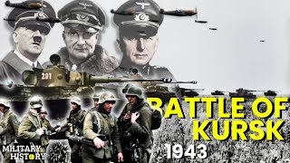 Download lagu Battle of Kursk 1943, The Greatest Tank War In History | Original Color Footage mp3