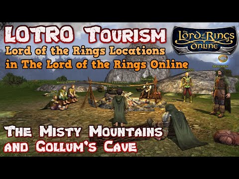 LOTRO Tourism - The Misty Mountains & Gollum's Cave