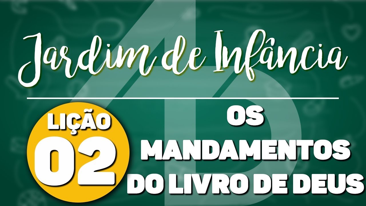 Os mandamentos do Livro de Deus