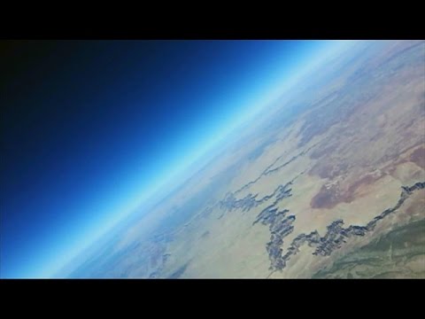 Achada após 2 anos, câmera em balão revela imagens surpreendentes de 'viagem espacial'