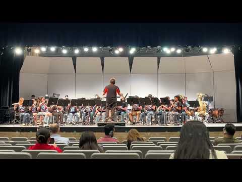 Marzo Zingaro by Randall Standridge  Bleyl Middle School Band Performance 3/7/24