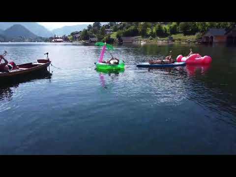 Badetag der Trompeter von der Stadtkapelle Bad Aussee