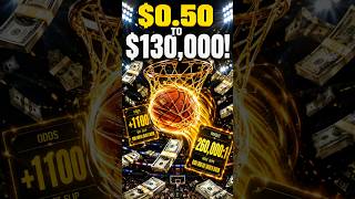 Turning $0.50 Into $130,000 Overnight! 🤯🏀