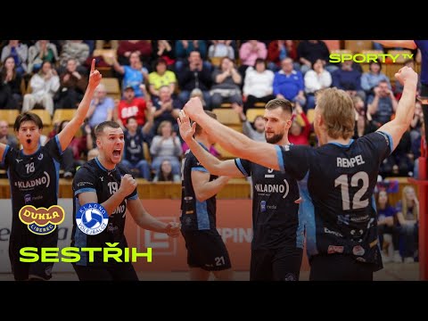 VK Dukla Liberec vs. KLADNO volejbal cz 1:3 | ČEZ Extraliga muži | SESTŘIH