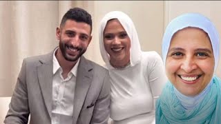 حنان ترك تحتفل بزفاف أبنها الكبير آدم وشاهد أولادها الخمسة ورسالتها لابنها يوم فرحه وكتب كتابه