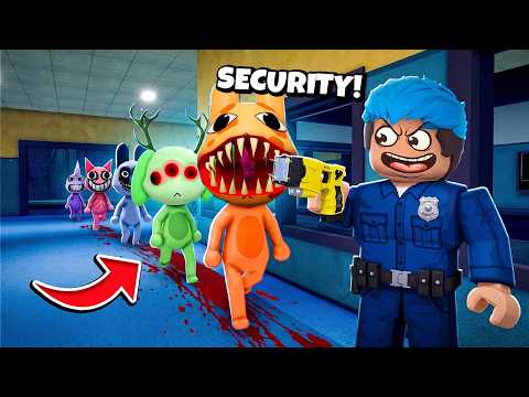 Survive The Nights as a Security Guard | ROBLOX | Animal Hospital Anomaly