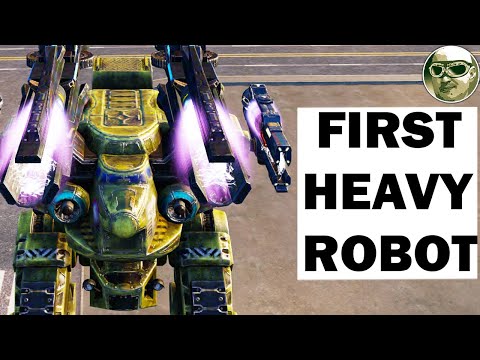 FIRST HEAVY ROBOT IN THE GAME!  WAR ROBOTS REMASTERED NATASHA GAUSS VOLT MAX GAMEPLAY!