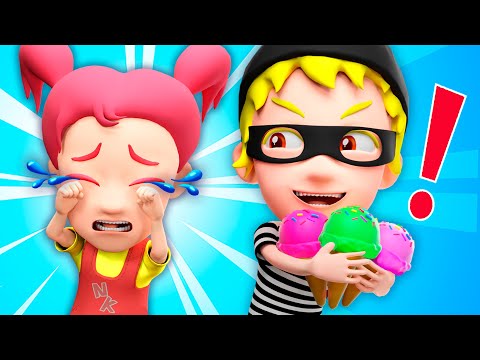 Dino Dino Give My Ice Cream 🍦 | Kids Song by Nomad Kids