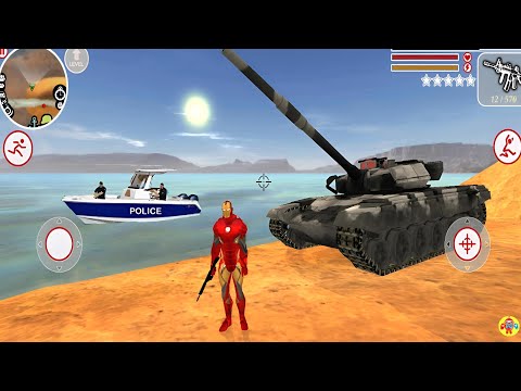 Süper Kahraman Demir Adam #65 - Iron Man Vegas City Naxeex Fan Art - Android Gameplay