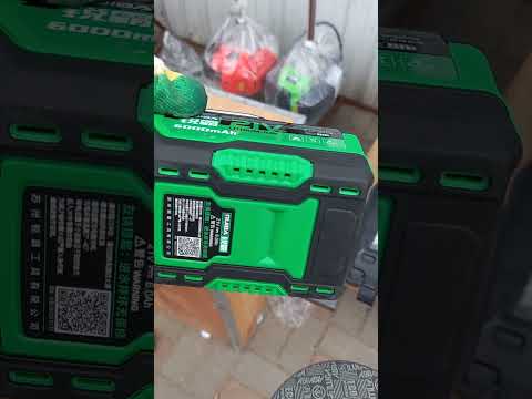 фото бесщеточная аккумуляторная углошлифмашина ruiba jm-125a (акб 6ач) 0