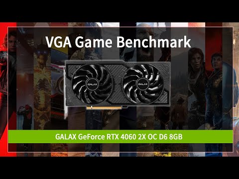  GALAX  RTX 4060 2X OC D6 8GB