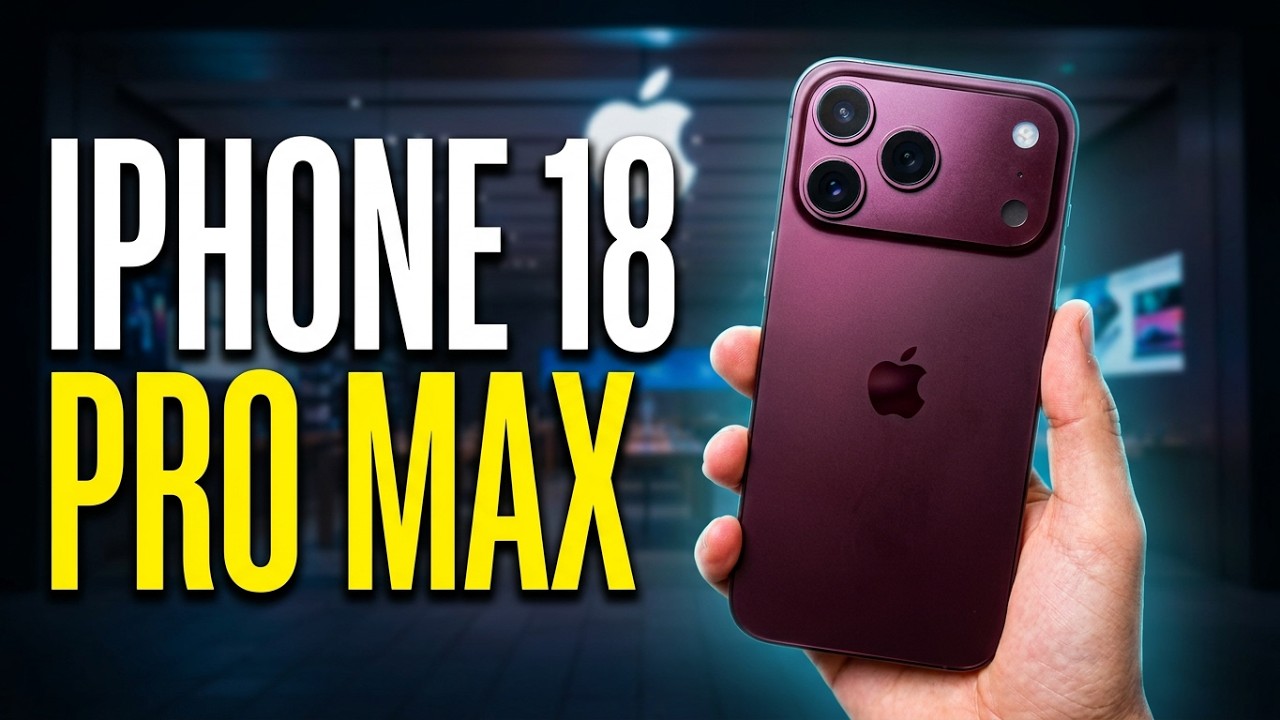 IPHONE 18 PRO: LE NOVITÀ VISTA DA VICINO