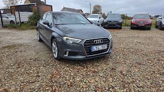 Audi A3 2019m. 2.0 137kw benzinas 🚘🫵Rida 105 000km❗️