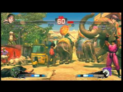 SSF4 [A vs A]: asyura333(#47 Ryu) vs Maxima0831(#7 Guy) Ep.132
