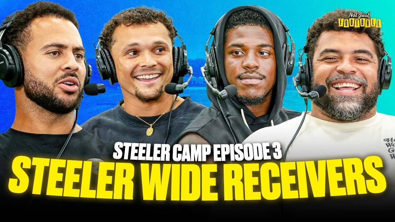 Roman Wilson, Germie Bernard & Michael Pittman Break Down Life in the WR Room | Not Just Football