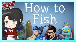 【How to Fish】おバカな釣りゲー！？魚に負けるわけ...w≪4人プレイ≫（お相手：たくやさん・ponkichiさん・Aikuさん）