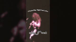 Jethro Tull perform the Flight From Lucifer section saxophone break of A Passion Play 1973 US tour