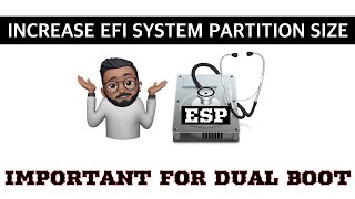 How To Increase EFI System Partition Size on Windows 10