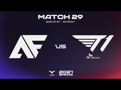 AF vs. T1 | Match29 H/L 01.31 | 2021 LCK Spring Split