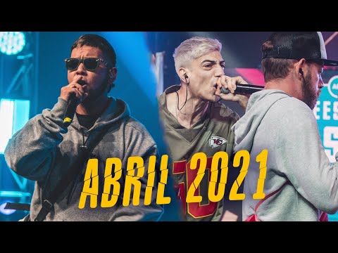 Las MEJORES RIMAS del MES de ABRIL 2021 | Batallas de Gallos (Freestyle Rap)