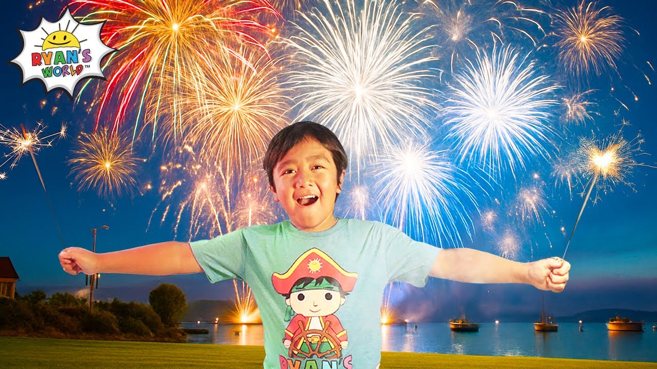 Ryan's EPIC July 4th Fireworks Celebration Party!