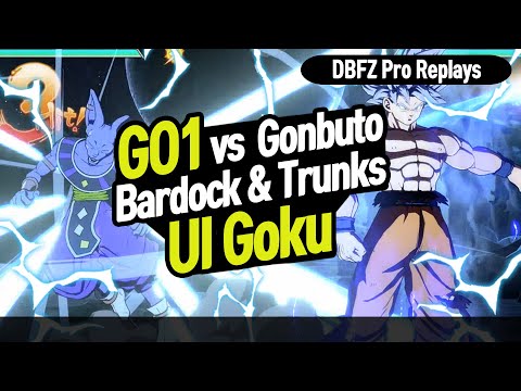 【DBFZ】 GO1's Ultra Instinct Team vs gonbuto 【DBFZ Pro Replays】