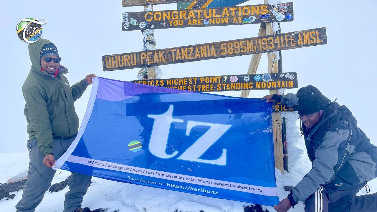  DOT TZ DOMAIN AT THE UHURU PEAK