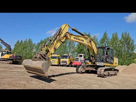 New Holland E 215 C, экскаваторы