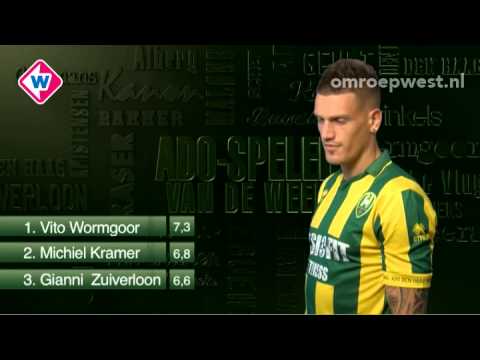 Speelronde 10: Vito Wormgoor verkozen tot ADO-speler van week