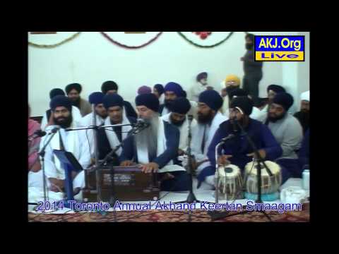 092 Toronto July 2014 Smaagam - Saturday Morning Keertan - Bh. Harpreet Singh Jee