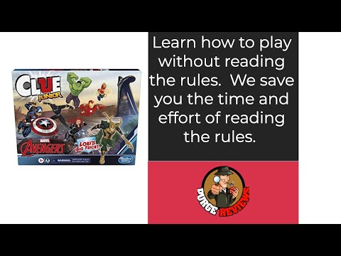 The Purge: # 3633 Clue Jr.: Avengers: Loki's Big Trick: Learn how to play